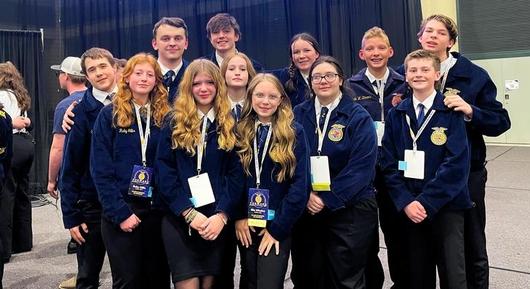CHS Junior Andrew Szalach Selected to Serve as the New York State FFA Treasurer