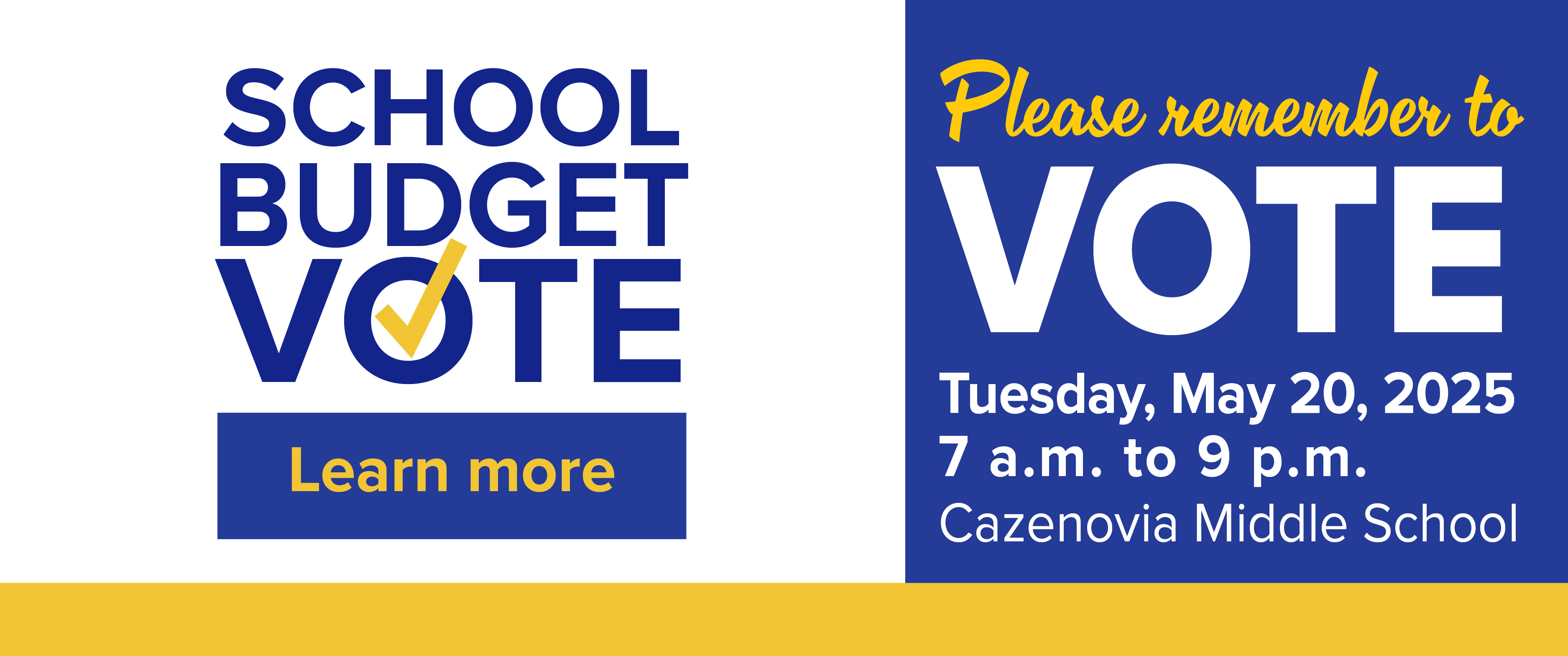 budget vote