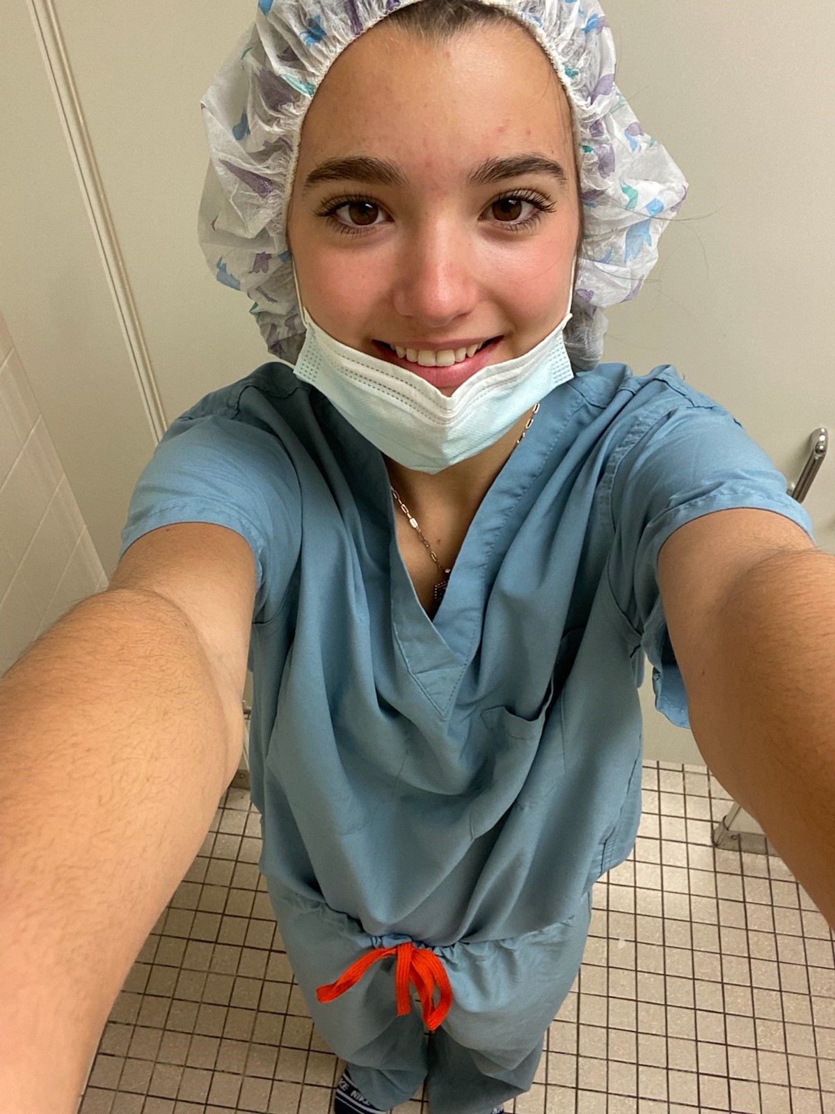 CHS student participates in work-based learning class