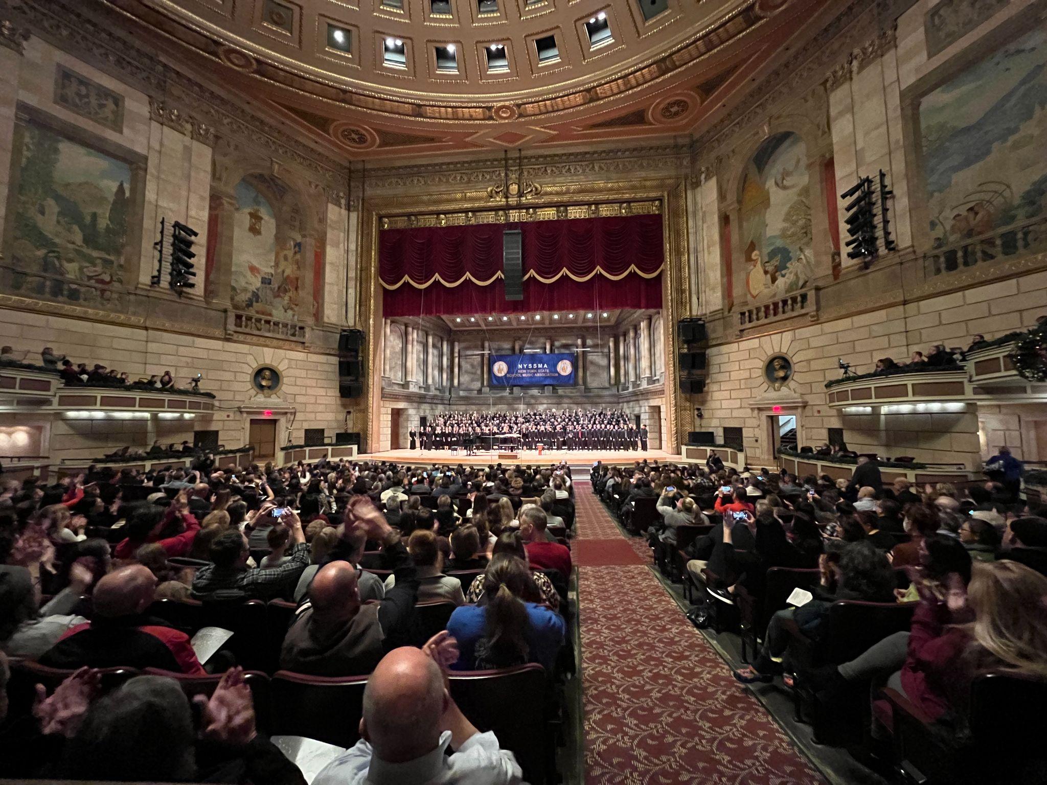 The Historic Eastman Theatre in Rochester, NY