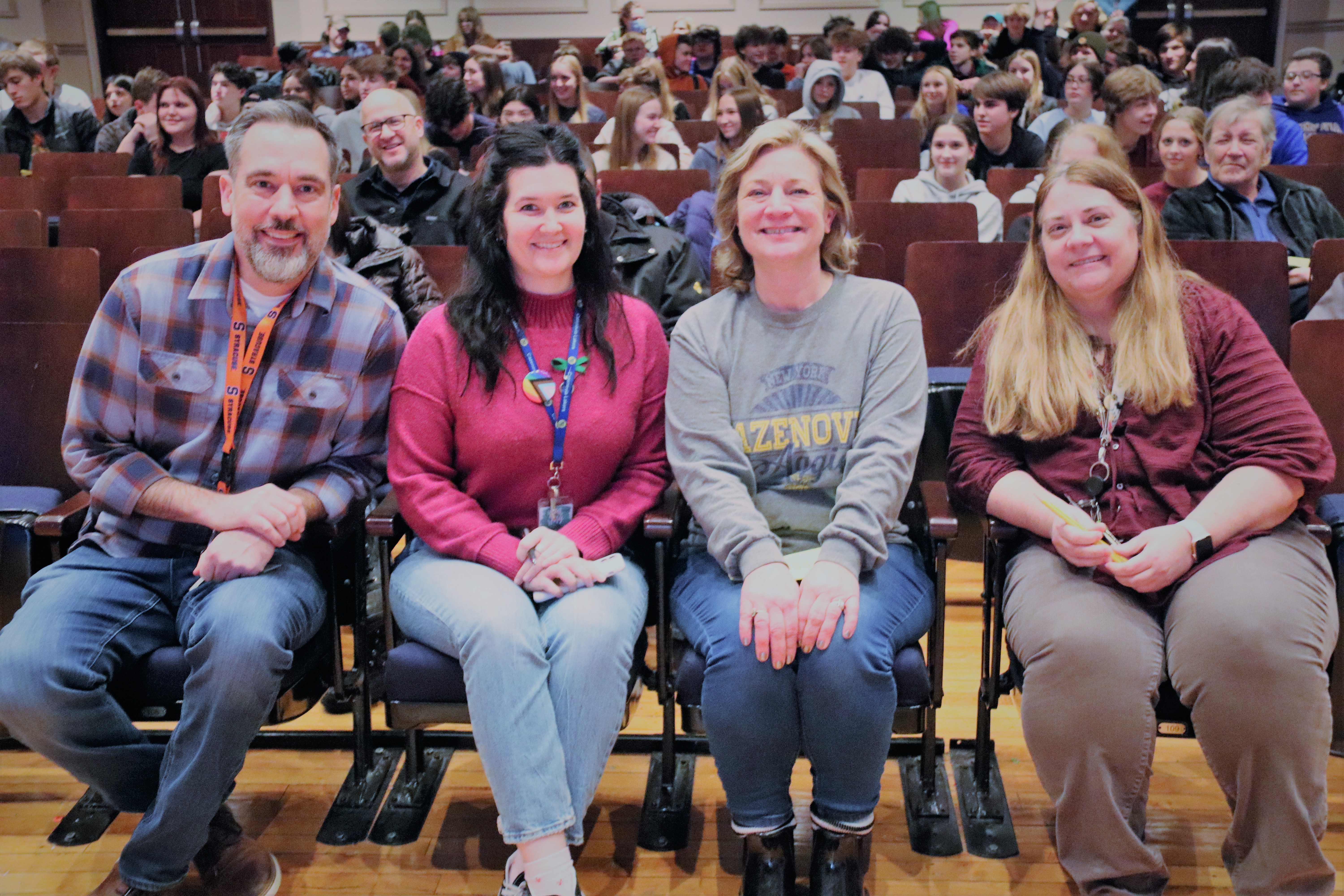 Caz Shakespeare Competition judges