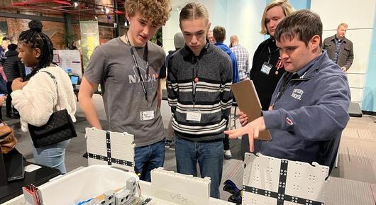 Students from Cazenovia Elementary, Middle & High School Shine at the MOST’s Micron Robotics Challenge