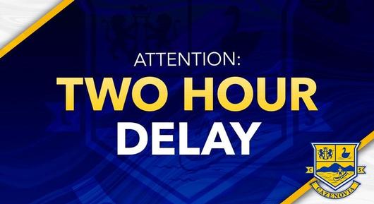 2-Hour Delay on March 15, 2023