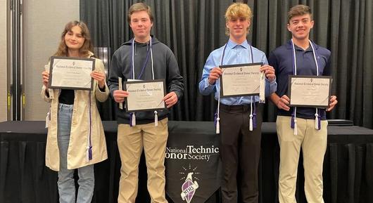 CCSD Students Inducted Into National Technical Honor Society