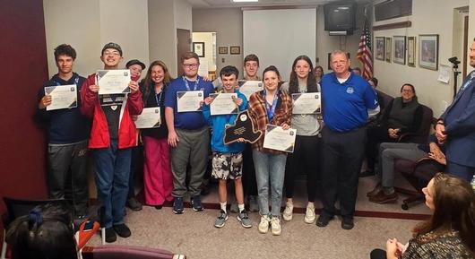 Branden McColm & CCSD Unified Bowling Team Recognized by BOE